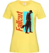 Женская футболка Fallout ghoul Лимонный фото