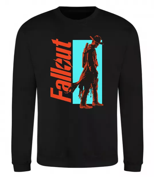 Свитшот Fallout ghoul Черный фото