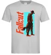 Чоловіча футболка Fallout ghoul Сірий фото