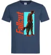 Чоловіча футболка Fallout ghoul Темно-синій фото