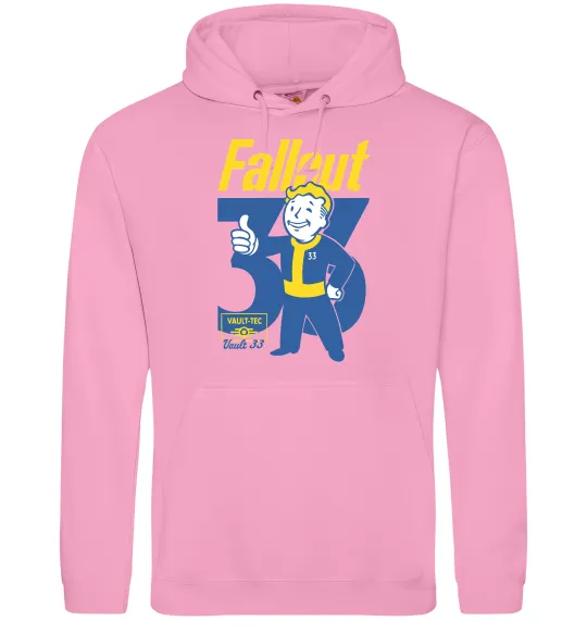 Женская толстовка (худи) Fallout 33 Розовый фото