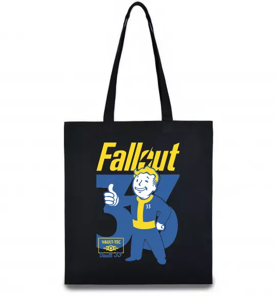 Еко-сумка Fallout 33 Чорний фото