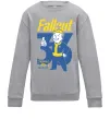 Детский Свитшот Fallout 33 Серый меланж фото