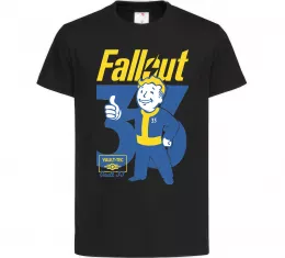 Детская футболка Portal Fallout Ярко-синий фото Детская футболка Portal Fallout Ярко-синий фото