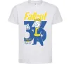Детская футболка Fallout 33 Белый фото