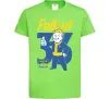 Детская футболка Fallout 33 Лаймовый фото