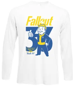 Лонгслив Portal Fallout Белый фото Лонгслив Portal Fallout Белый фото