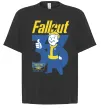 Футболка Оверсайз Fallout 33 Черный фото
