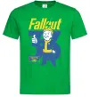 Мужская футболка Fallout 33 Зеленый фото