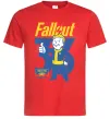 Мужская футболка Fallout 33 Красный фото