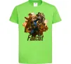 Детская футболка Fallout art Лаймовый фото