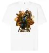 Футболка Оверсайз Fallout art Білий Футболка Оверсайз Fallout art Білий фото