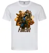 Мужская футболка Fallout art Белый фото