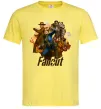 Мужская футболка Fallout art Лимонный фото