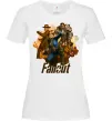 Женская футболка Fallout art Белый фото