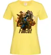 Женская футболка Fallout art Лимонный фото