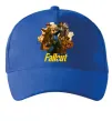 Кепка Fallout art Яскраво-синій фото