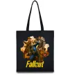 Еко-сумка Fallout art Чорний фото
