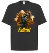 Футболка Оверсайз Fallout art Чорний Футболка Оверсайз Fallout art Чорний фото