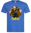 Мужская футболка Fallout art Ярко-синий фото