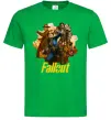 Мужская футболка Fallout art Зеленый фото