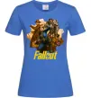 Женская футболка Fallout art Ярко-синий фото
