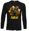 Лонгслив Fallout art Черный фото
