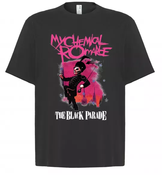 Футболка Оверсайз The black parade Черный фото