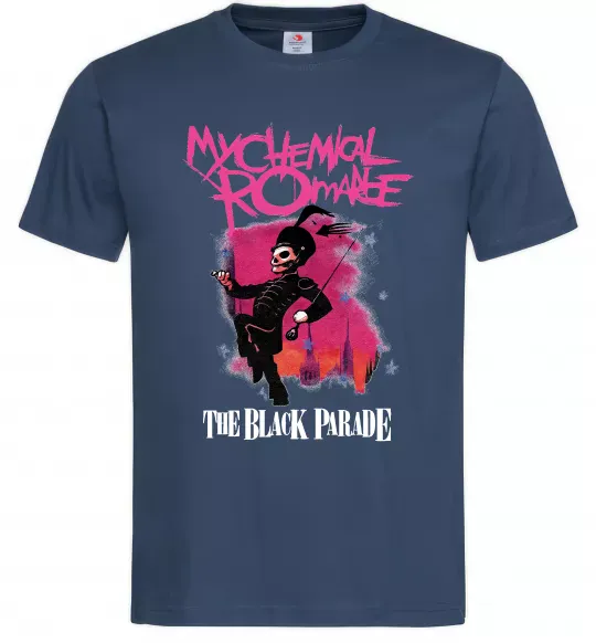 Чоловіча футболка The black parade Темно-синій фото
