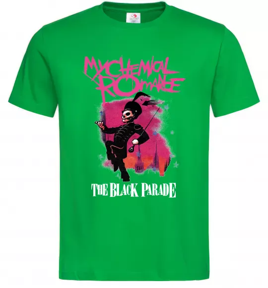Чоловіча футболка The black parade Зелений фото