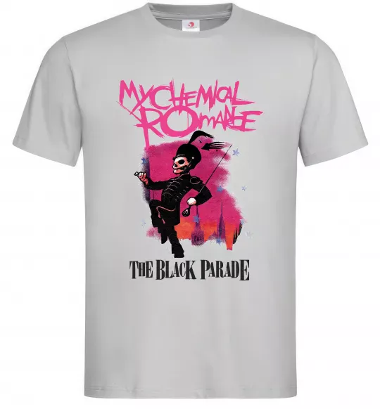 Чоловіча футболка The black parade Сірий фото