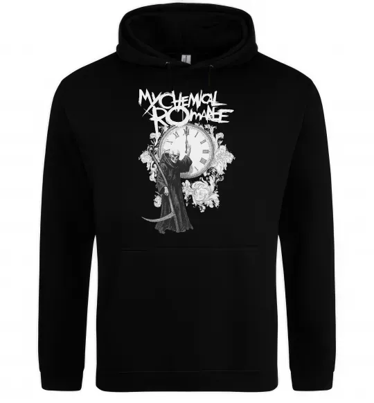 Жіноча толстовка (худі) My Chemical Romance time Чорний фото