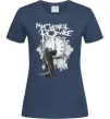 Женская футболка My Chemical Romance time Темно-синий фото