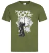 Мужская футболка My Chemical Romance time Оливковый Мужская футболка My Chemical Romance time Оливковый фото