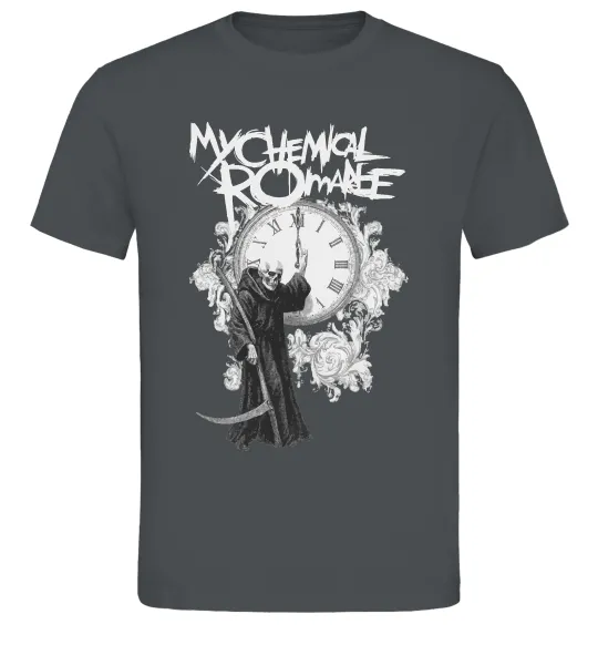 Мужская футболка My Chemical Romance time Графит фото