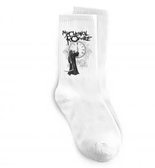 Носки My Chemical Romance time Белый фото