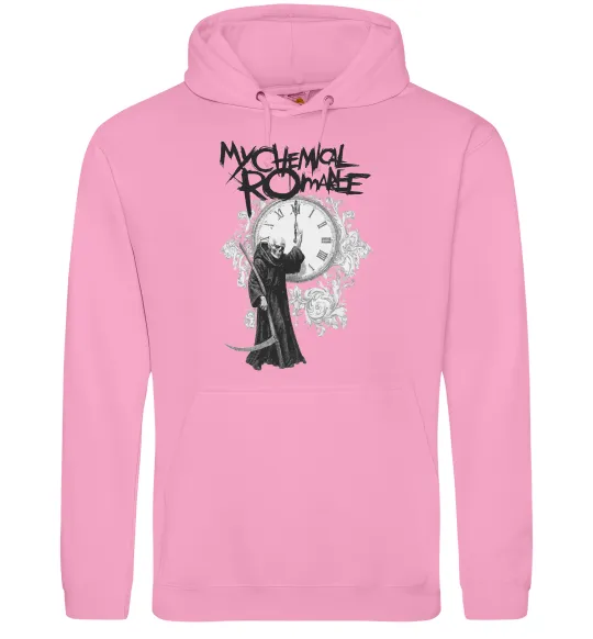Чоловіча толстовка (худі) My Chemical Romance time Рожевий фото