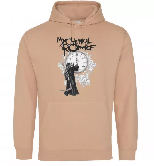 Жіноча толстовка (худі) My Chemical Romance time Пісочний фото