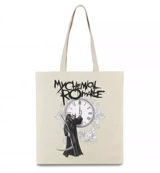 Эко-сумка My Chemical Romance time Бежевый фото