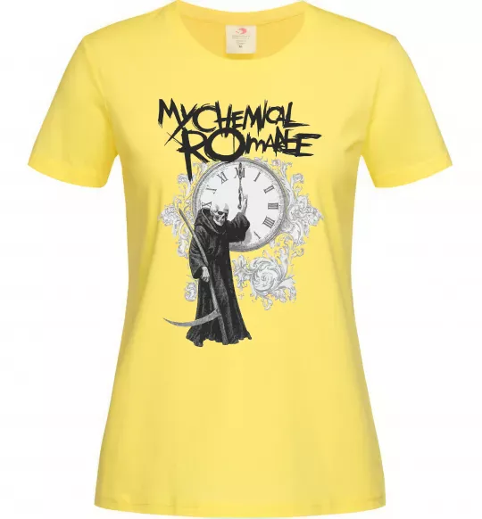 Женская футболка My Chemical Romance time Лимонный фото