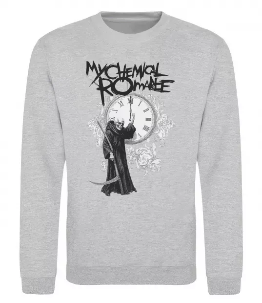 Світшот My Chemical Romance time Сірий меланж фото