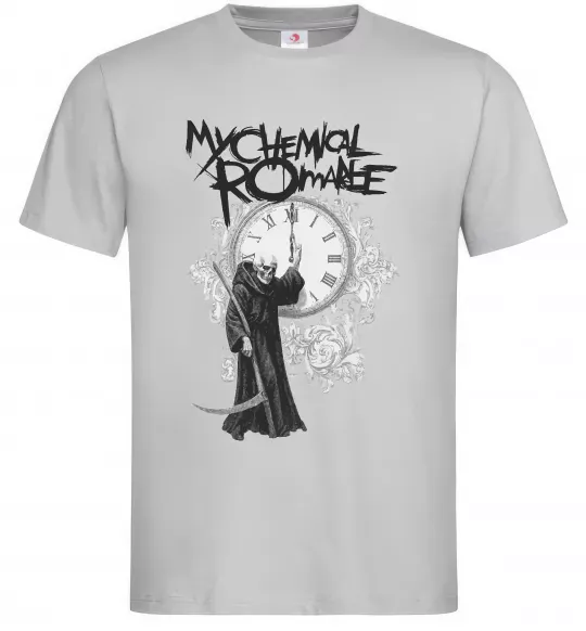 Мужская футболка My Chemical Romance time Серый фото