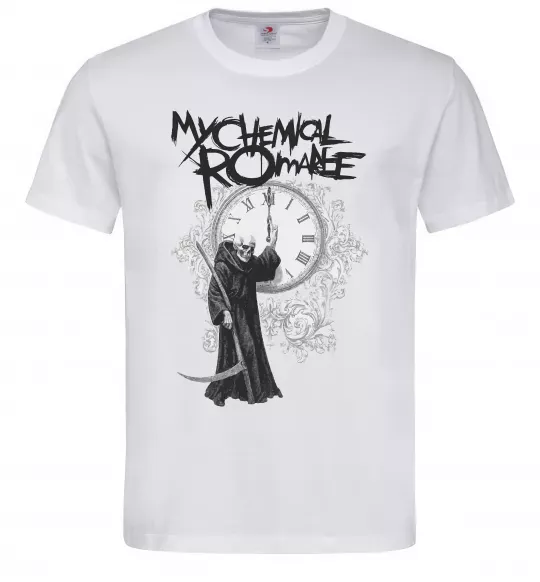 Мужская футболка My Chemical Romance time Белый фото