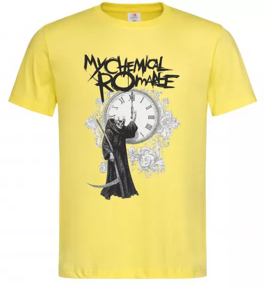 Мужская футболка My Chemical Romance time Лимонный фото