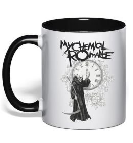 Чашка з кольоровою ручкою My Chemical Romance time