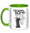 Чашка с цветной ручкой My Chemical Romance time Лаймовый фото