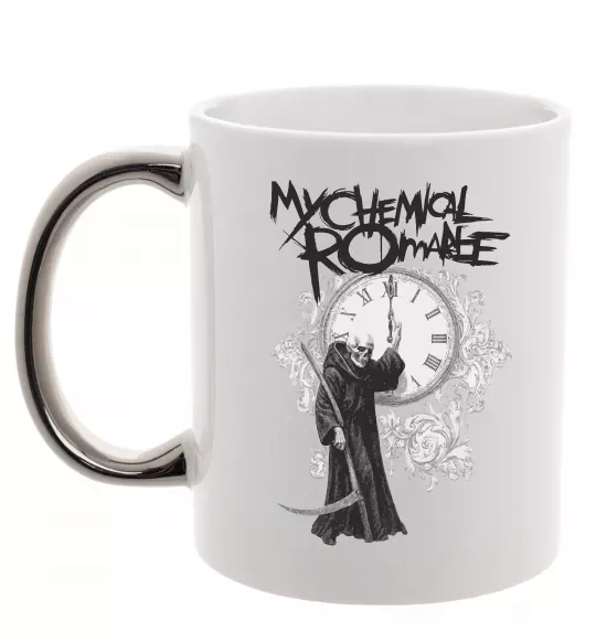 Чашка с цветной ручкой My Chemical Romance time Серебро фото