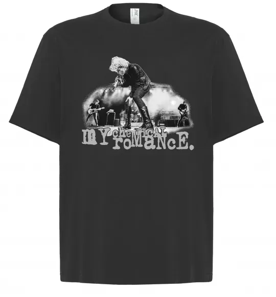 Футболка Оверсайз My Chemical Romance stage Чорний фото