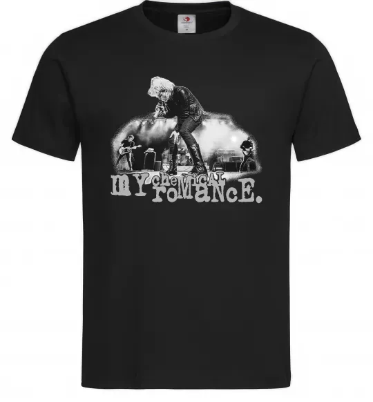 Чоловіча футболка My Chemical Romance stage Чорний фото