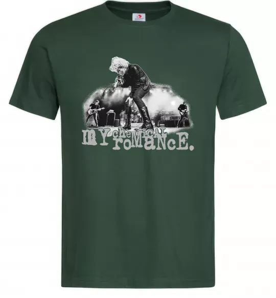 Чоловіча футболка My Chemical Romance stage Темно-зелений фото